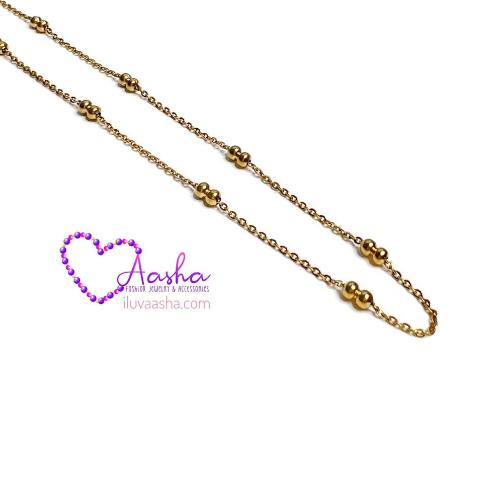 Gold Dottie Necklace (14k Gold-filled)
